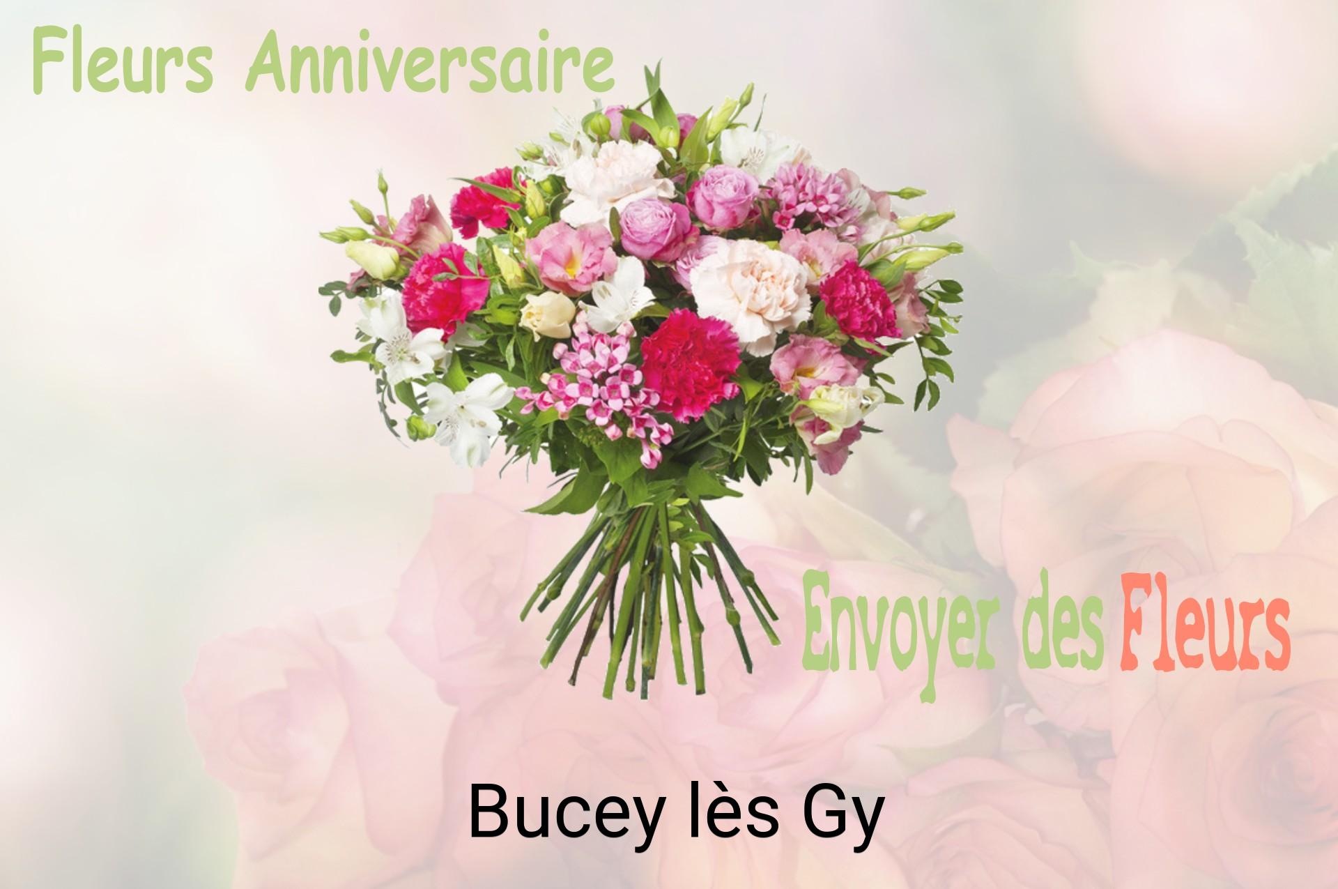 Bouquet de fleurs d’anniversaire livré à Bucey-lès-Gy
